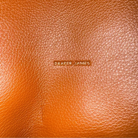 DRAPER JAMES Elle Convertible Tote Bag Brown Flower Charm - Picture 12 of 13